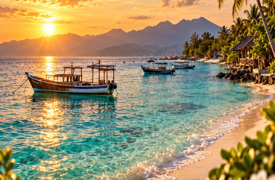 Bali tropical luxury resort visual